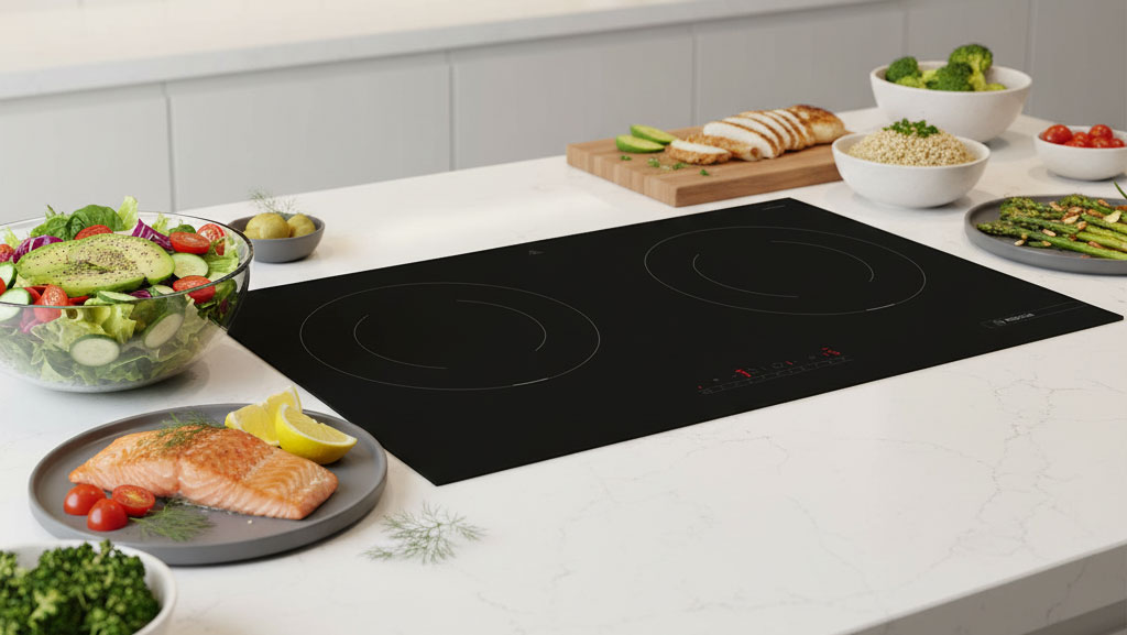 Bí quyết giữ trọn dinh dưỡng khi nấu ăn với bếp từ hiện đại