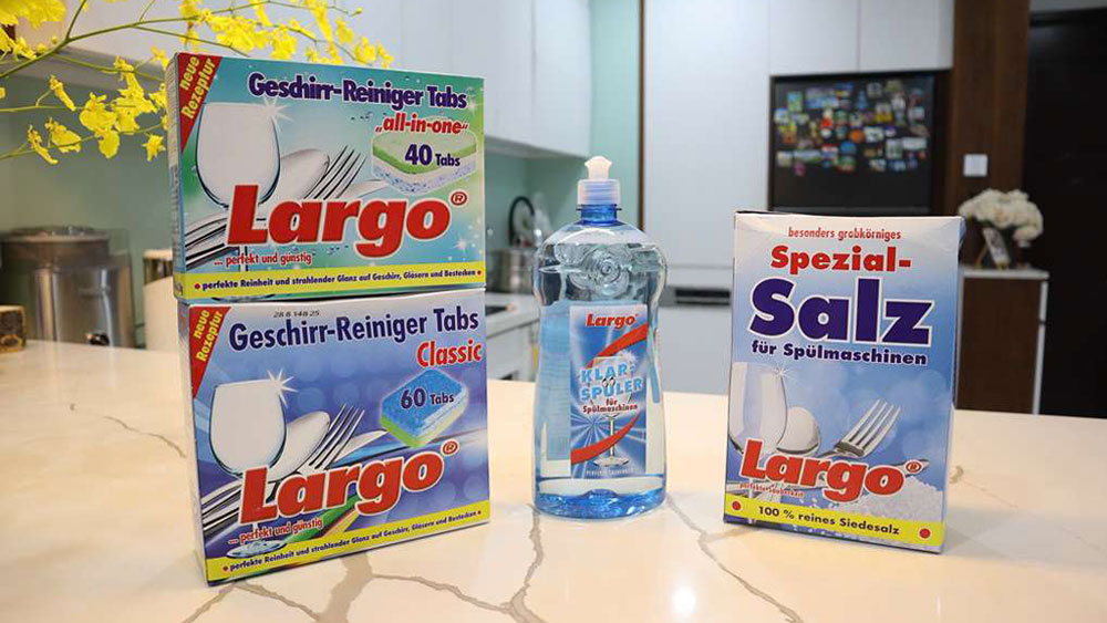 Largo – Bí quyết rửa chén chuẩn Đức, sạch bóng như mới