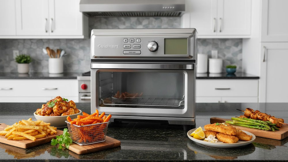 Review lò chiên không dầu Cuisinart TOA-65HK