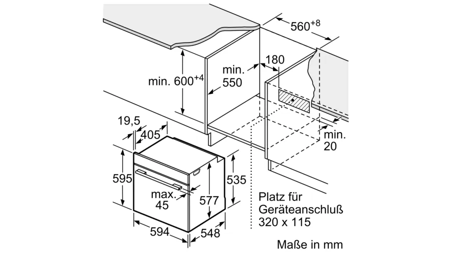 Lò nướng Bosch HBG7341B1