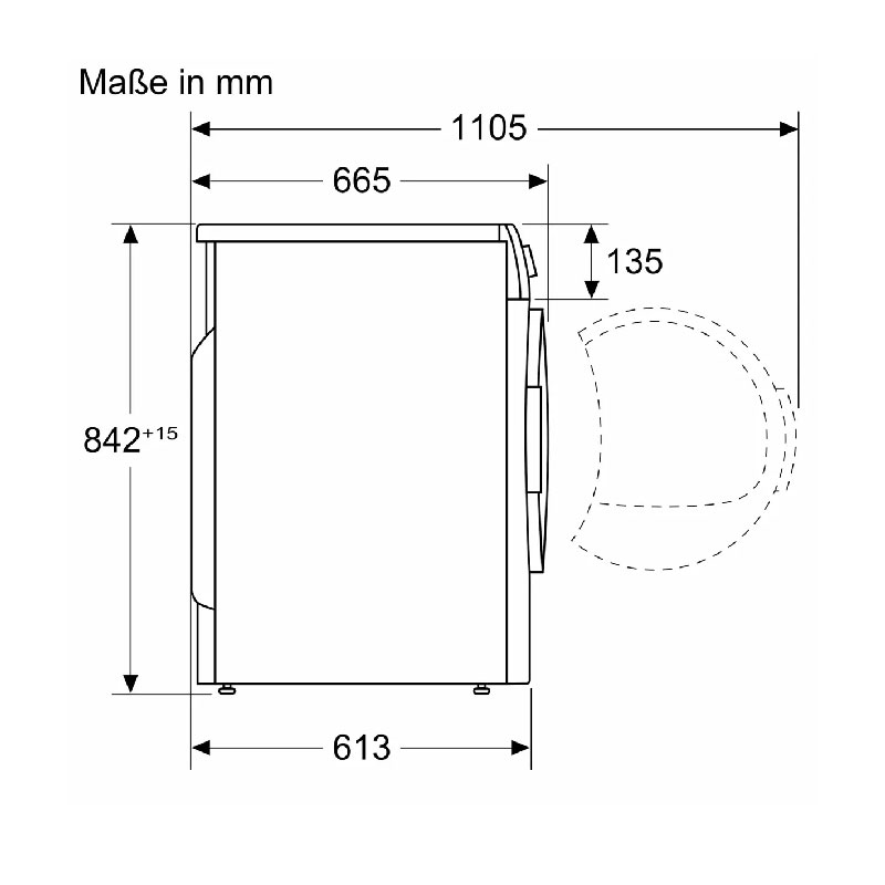 Máy sấy quần áo Siemens WQ46B2DX40