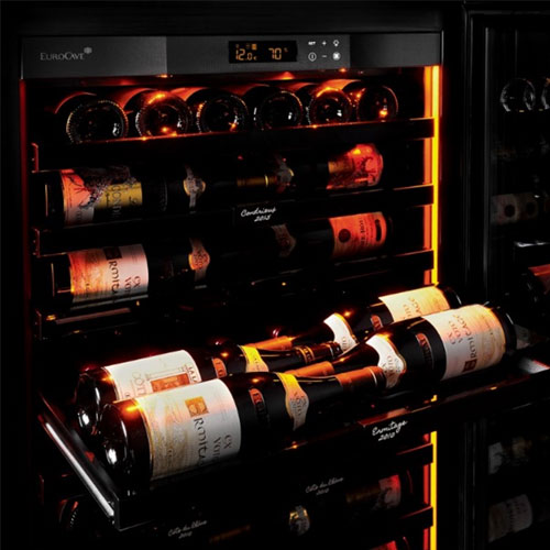 Tủ rượu độc lập S-REVEL-S (Premium pack) Multi temperature - Khoang dưới 5-12°C / khoang trên 15-22°C