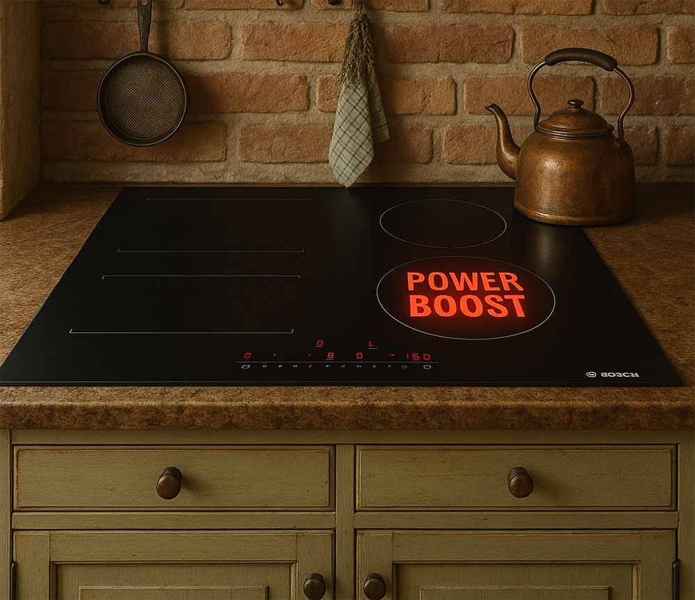 Tính năng Power Boost và khởi động nhanh gia nhiệt siêu tốc