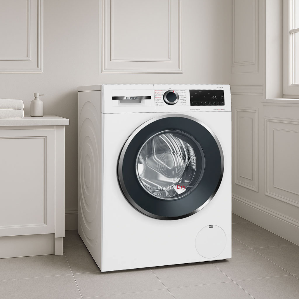Thiết kế châu Âu màu trắng sang trọng phù hợp với không gian nội thất  