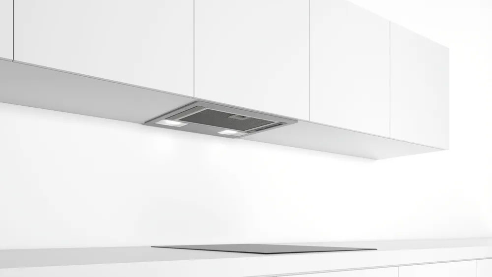 Máy hút mùi âm tủ Bosch DLN53AA70 hoạt động với 3 cấp độ hút, loại bỏ mùi nhanh chóng Máy hút mùi âm tủ Bosch DLN53AA70 hoạt động với 3 cấp độ hút, loại bỏ mùi nhanh chóng