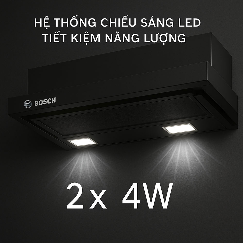 Trang bị 2 đèn LED công suất 4W, giúp bạn quan sát rõ ràng trong quá trình nấu nướng Trang bị 2 đèn LED công suất 4W, giúp bạn quan sát rõ ràng trong quá trình nấu nướng