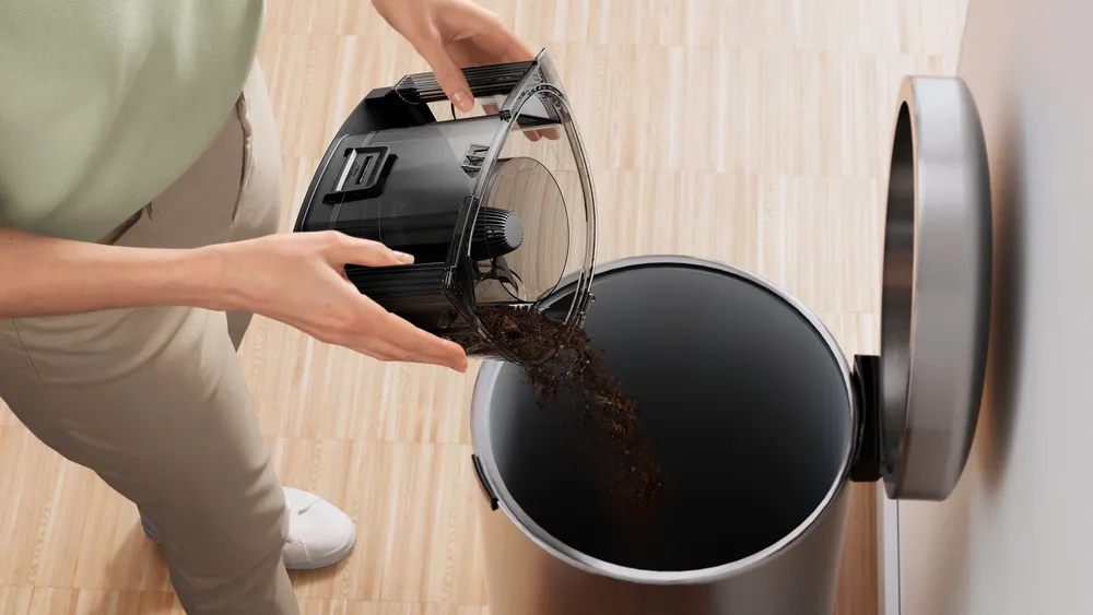 Hộp chứa bụi 2 lít của máy hút bụi Bosch tiện lợi, dung tích lớn
