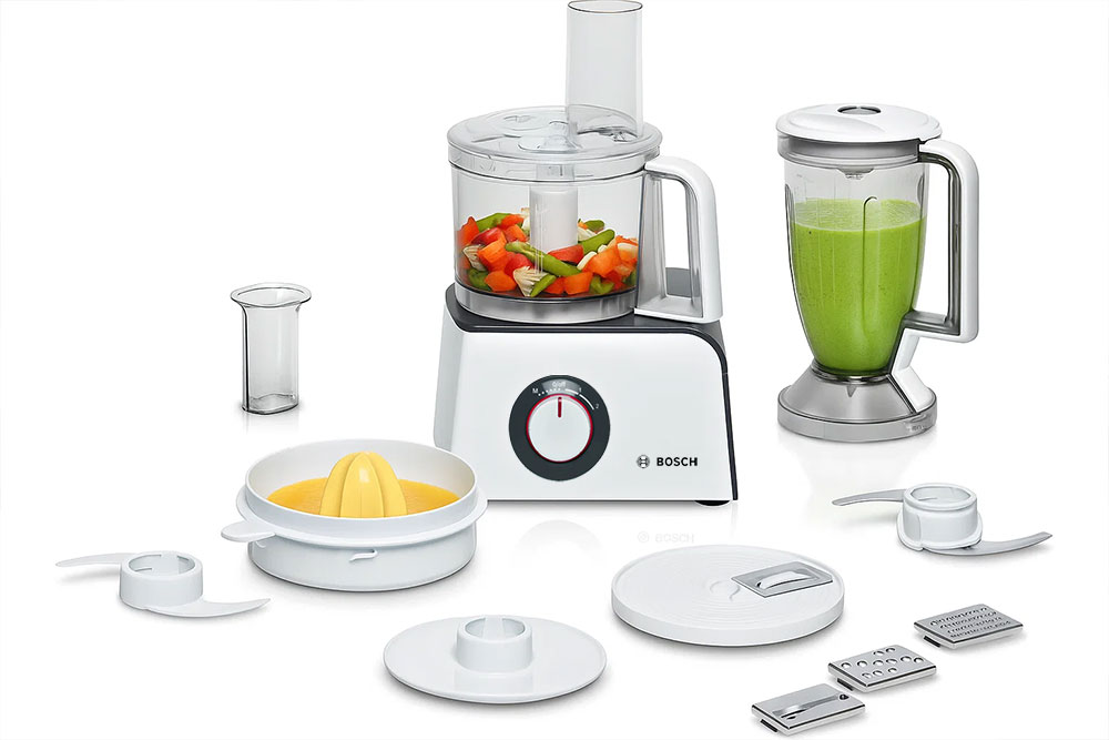 Máy chế biến thực phẩm Bosch MCM4100 đa năng, nhiều chức năng tiện ích