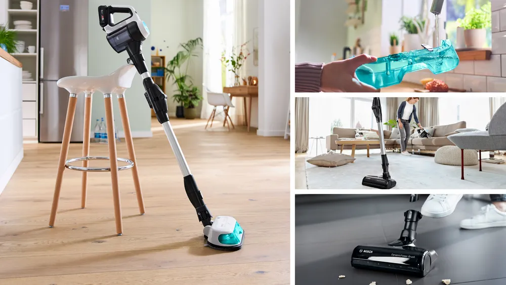 Bosch BCS71HYG3 có thể tự đứng mà không cần giá đỡ