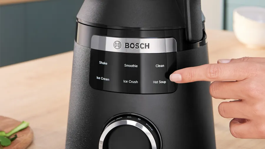 6 chương trình xay tự động của Bosch MMB6652B cho kết quả đồng đều