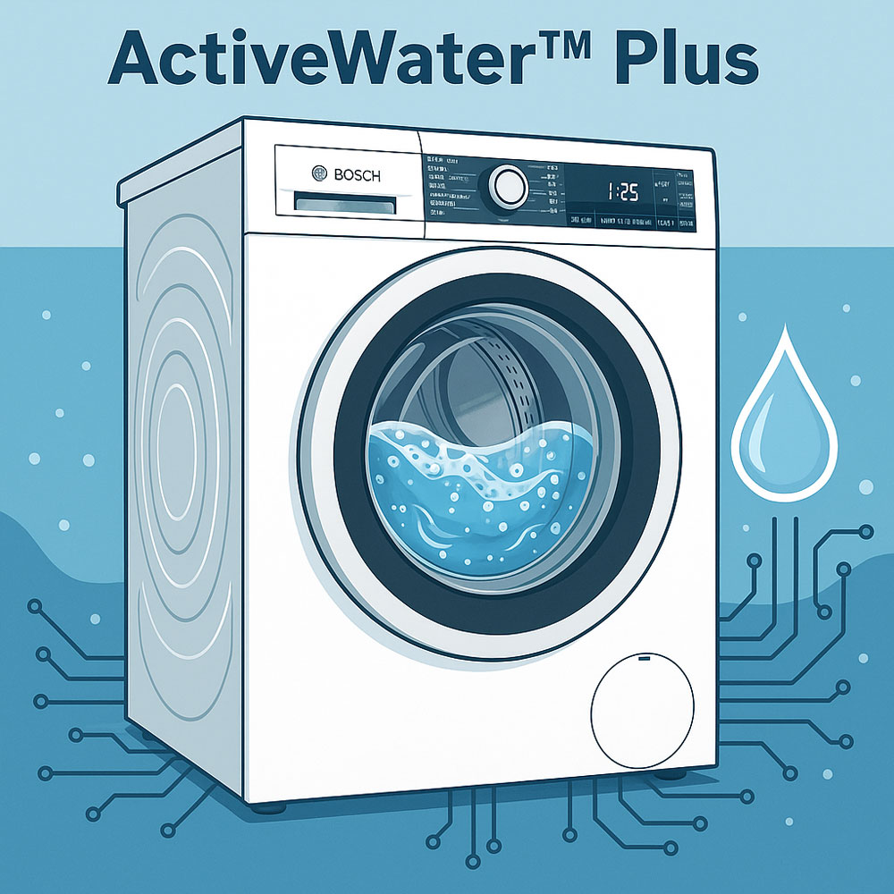 Công nghệ Active Water Plus tiết kiệm nước thông minh Công nghệ Active Water Plus tiết kiệm nước thông minh