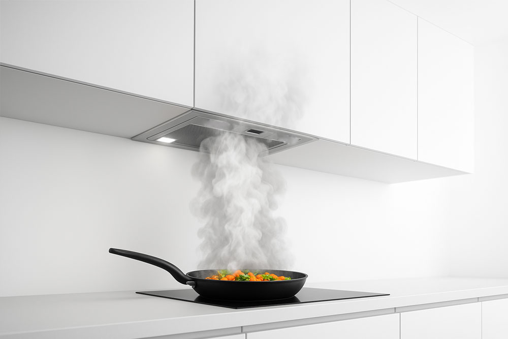 Máy hút mùi âm tủ Bosch DLN53AA70 linh hoạt với 2 chế độ hút Máy hút mùi âm tủ Bosch DLN53AA70 linh hoạt với 2 chế độ hút