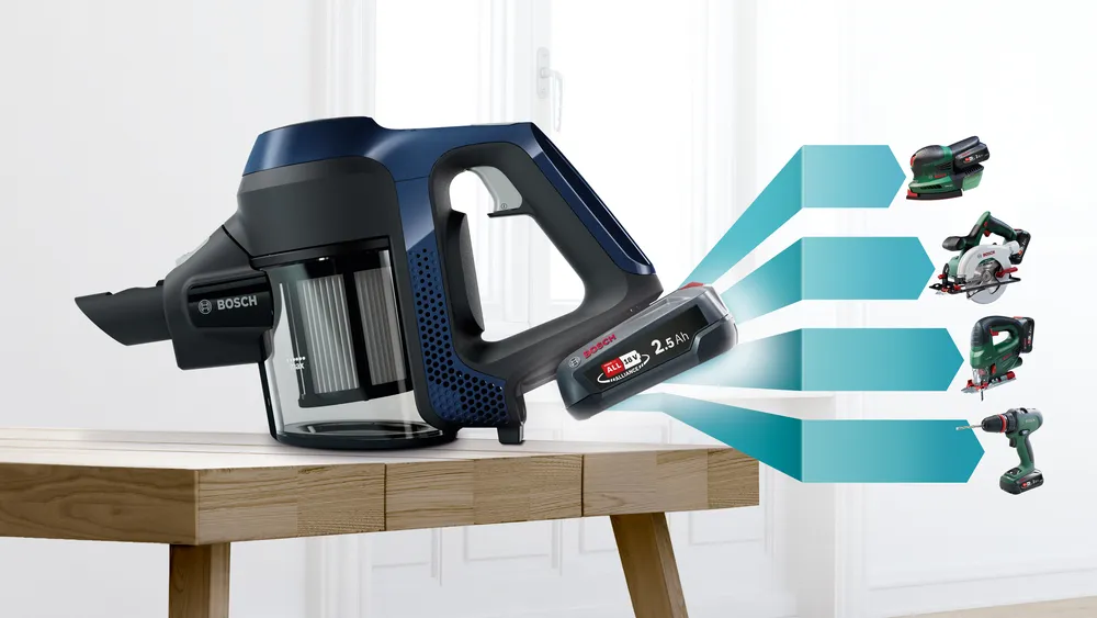Pin 18V đa thương hiệu lớn nhất từ Bosch tương thích với nhiều dụng cụ và thiết bị điện khác