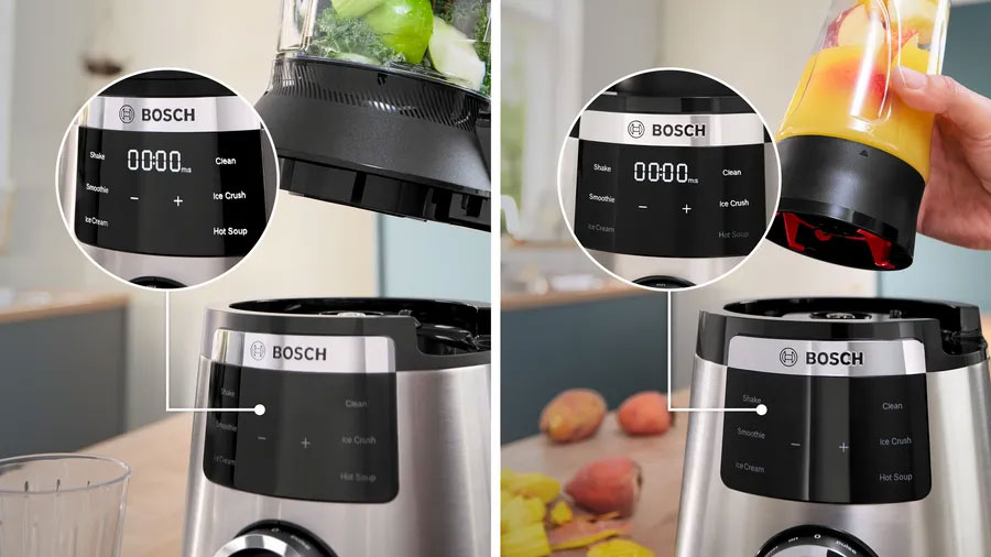 Công nghệ Smart Detect và nắp an toàn của Bosch MMB6652B đảm bảo trải nghiệm an tâm