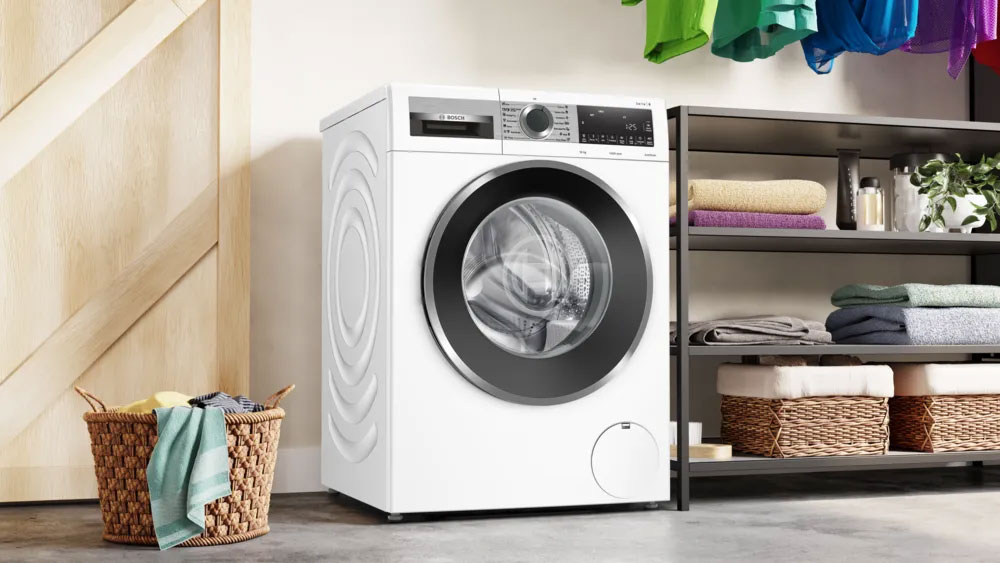 Thiết kế màu trắng thanh lịch của máy giặt Bosch WGG25400VN Series 6 Thiết kế màu trắng thanh lịch của máy giặt Bosch WGG25400VN Series 6