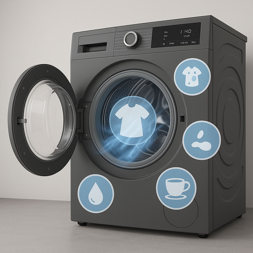 Công nghệ Anti Stain xử lý 4 loại vết bẩn cứng đầu