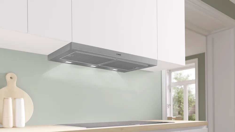 Bosch DFS097A51B vẫn đảm bảo độ ồn chỉ 53dB ở mức vận hành thông thường Bosch DFS097A51B vẫn đảm bảo độ ồn chỉ 53dB ở mức vận hành thông thường
