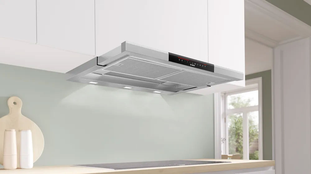 Máy hút mùi âm tủ Bosch DFS097K51 Series8 có công suất hút lên đến 700 m³/h Máy hút mùi âm tủ Bosch DFS097K51 Series8 có công suất hút lên đến 700 m³/h