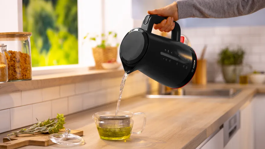 Ấm đun siêu tốc Bosch TWK3M123 bộ lọc cặn vôi giữ nước tinh khiết