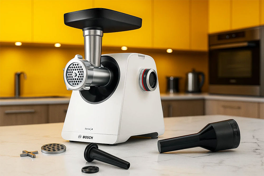 máy xay thịt Bosch MFWS420W Series 4 công suất 1900W mạnh mẽ