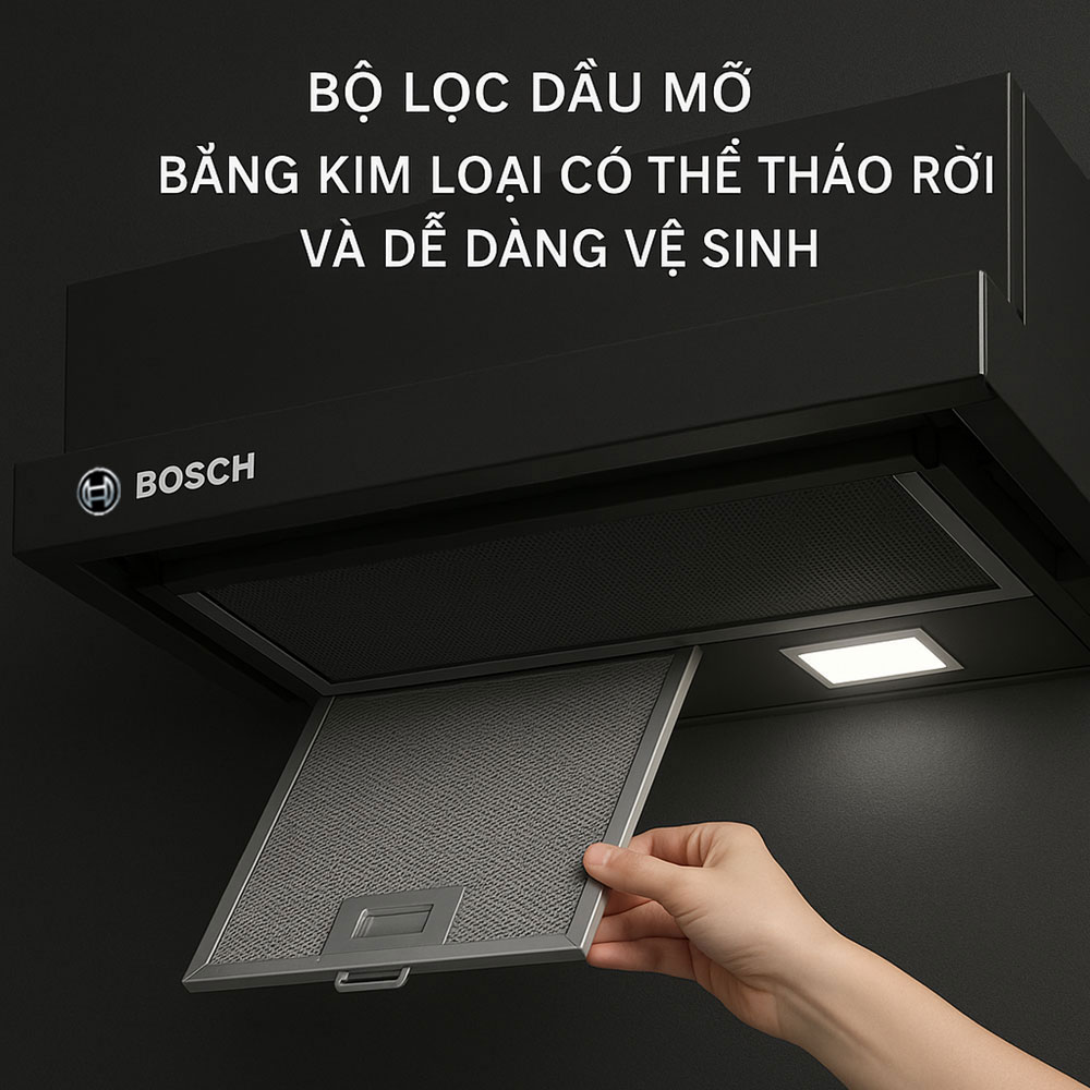 Sử dụng bộ lọc dầu mỡ bằng kim loại giúp việc vệ sinh trở nên đơn giản và tiện lợi Sử dụng bộ lọc dầu mỡ bằng kim loại giúp việc vệ sinh trở nên đơn giản và tiện lợi