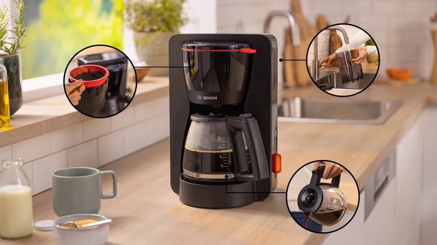 Máy pha cà phê Bosch TKA3M133 không chứa BPA