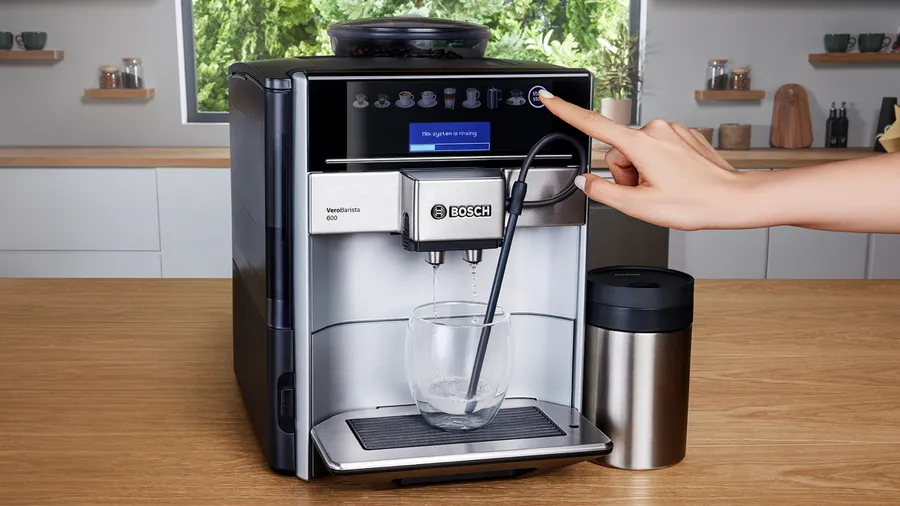 Công nghệ AutoMilk Clean và Calc’n Clean giữ máy pha cà phê luôn sạch