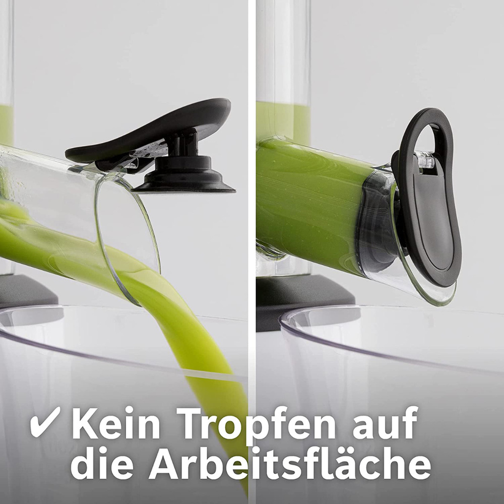 vòi chống nhỏ giọt thông minh trên máy ép Bosch MESM500W