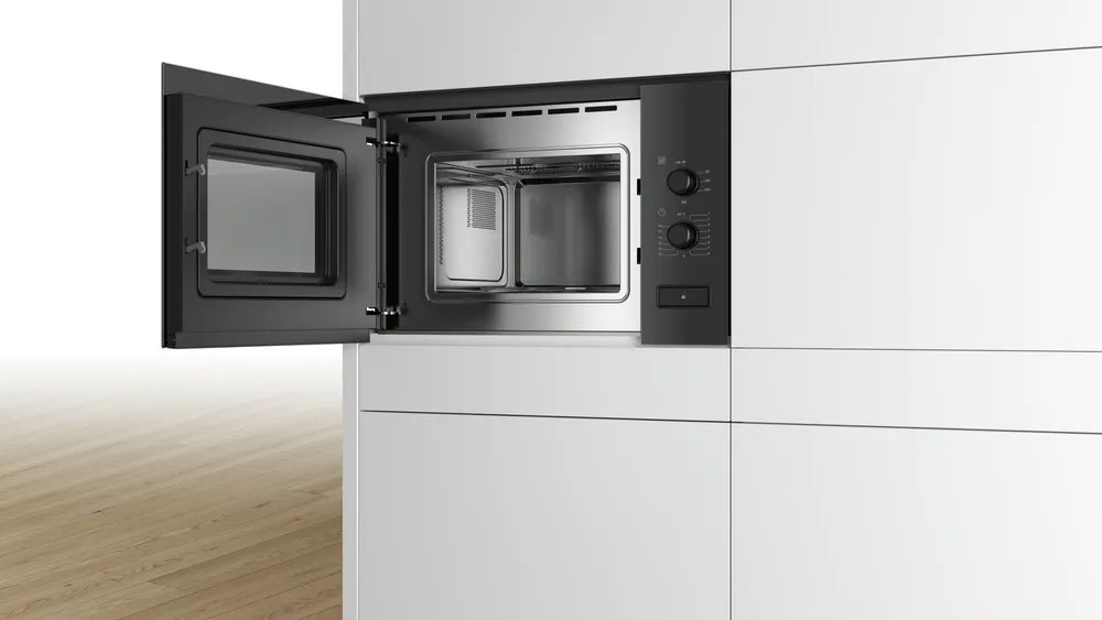 Lò vi sóng Bosch BFL520MB0 có 5 mức công suất Lò vi sóng Bosch BFL520MB0 có 5 mức công suất