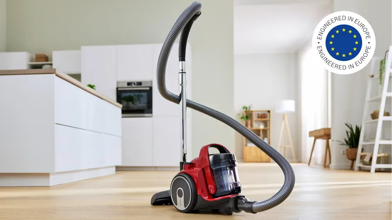 Máy hút bụi Bosch BGC05AAA2 có thiết kế nhỏ gọn, hiện đại, phù hợp mọi không gian