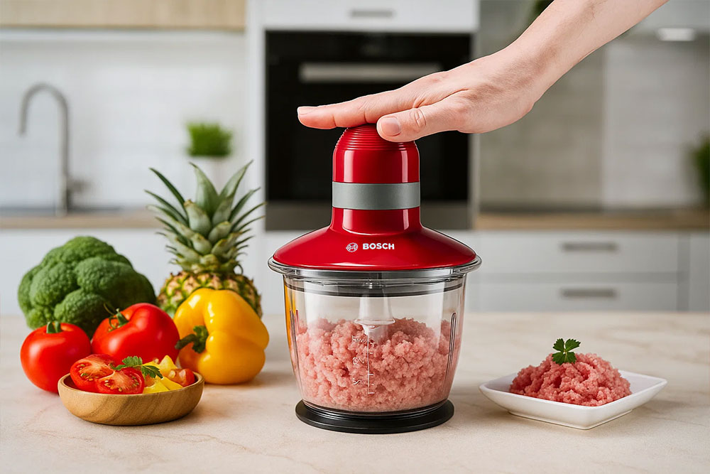 Cách sử dụng Máy xay thịt Bosch MMR08R2 400W dễ dàng