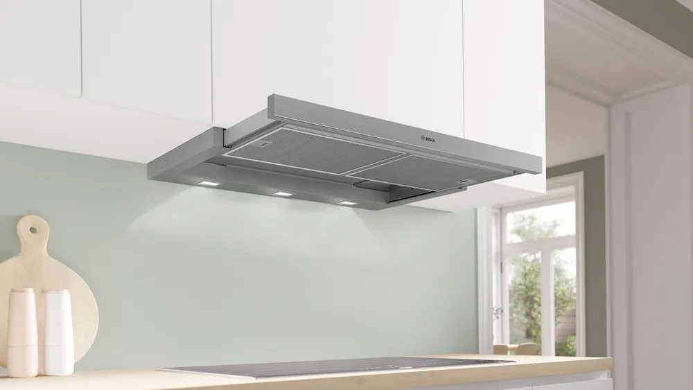 Bosch DFS097A51B sở hữu công suất tối đa 729m3/h Bosch DFS097A51B sở hữu công suất tối đa 729m3/h