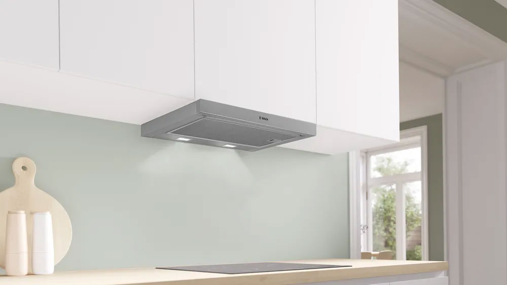 Máy hút mùi Bosch DFS067A51B thiết kế âm tủ hiện đại Máy hút mùi Bosch DFS067A51B thiết kế âm tủ hiện đại