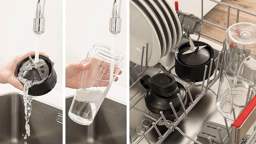 máy xay Bosch dễ vệ sinh và sử dụng được với máy rửa chén