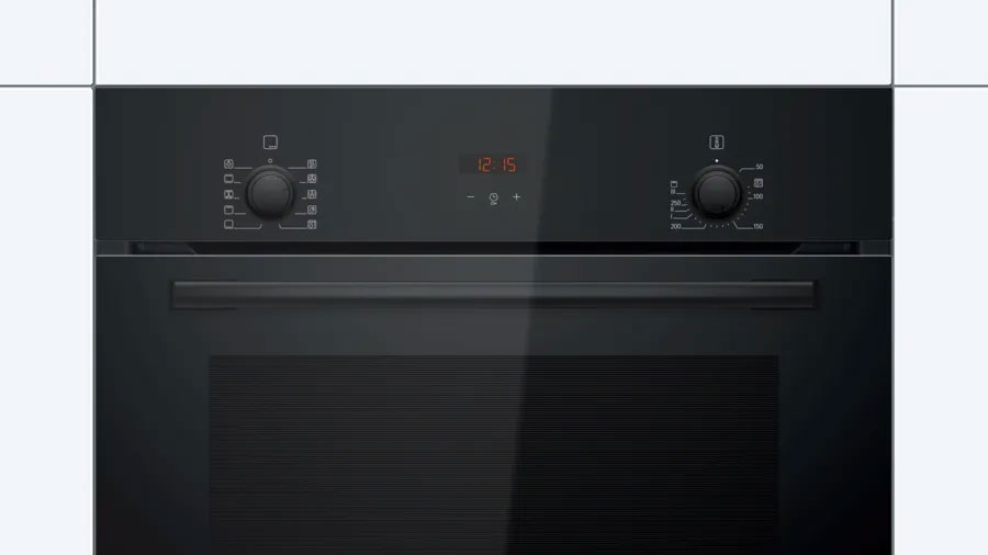 Lò nướng Bosch 66L HBF512BB1H với màn hình LED hiển thị Lò nướng Bosch 66L HBF512BB1H với màn hình LED hiển thị