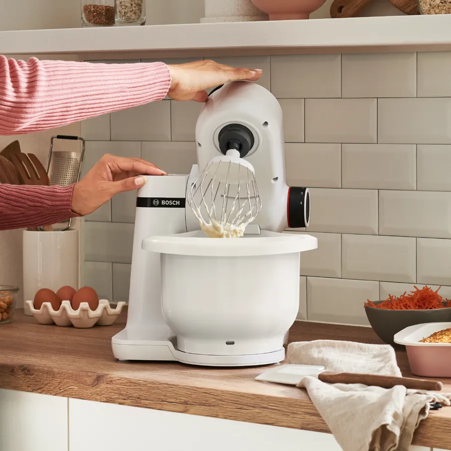 Công nghệ trộn 3D PlanetaryMixing của máy Bosch MUMS2AW00 cho chất lượng trộn đều mịn