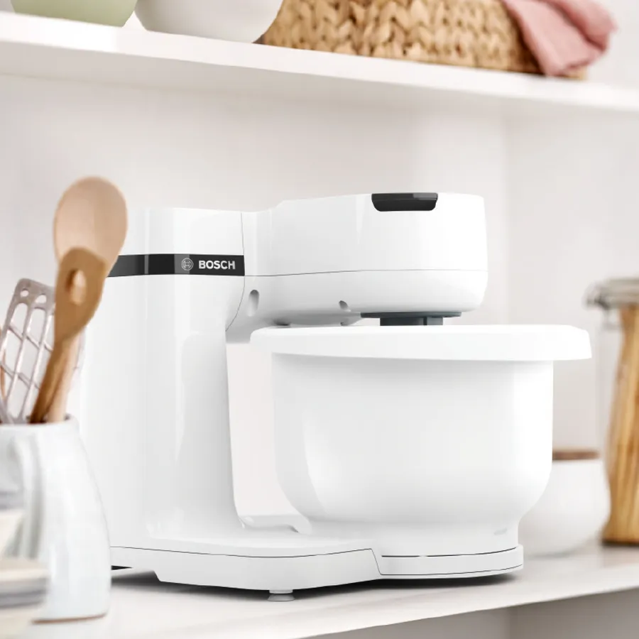Máy xay trộn đa năng Bosch MUMS2AW00 thiết kế sang trọng tông trắng