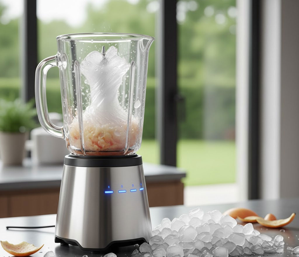 máy xay sinh tố nghiền đá trong cối máy xay sinh tố nghiền đá trong cối