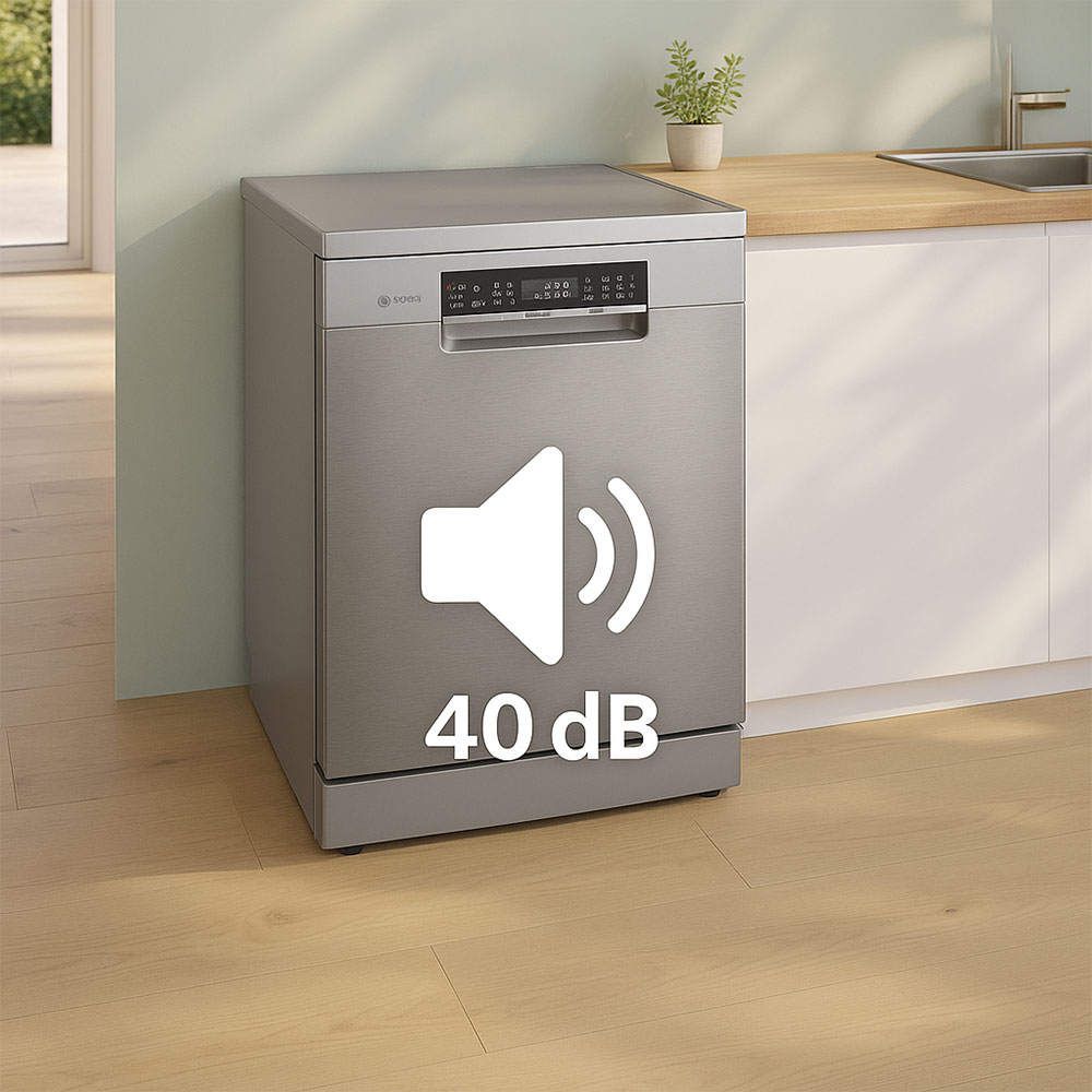Máy rửa chén Bosch hoạt động yên tĩnh 40dB Máy rửa chén Bosch hoạt động yên tĩnh 40dB