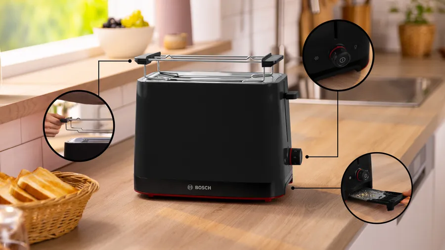 Khay hứng vụn bánh máy nướng bánh mì Bosch TAT3M123