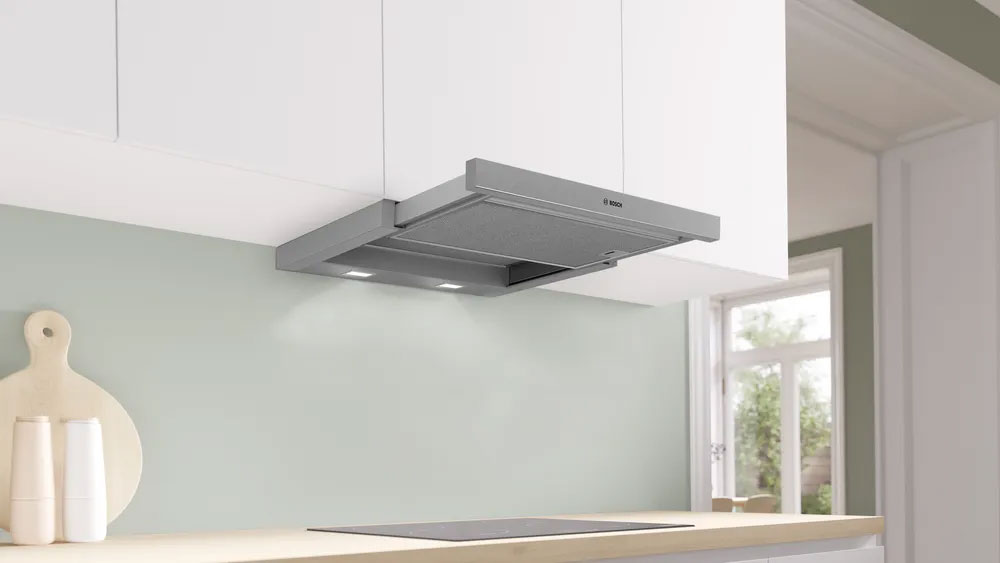 Bosch DFS067A51B đảm bảo độ ồn chỉ 53dB ở mức vận hành thông thường Bosch DFS067A51B đảm bảo độ ồn chỉ 53dB ở mức vận hành thông thường