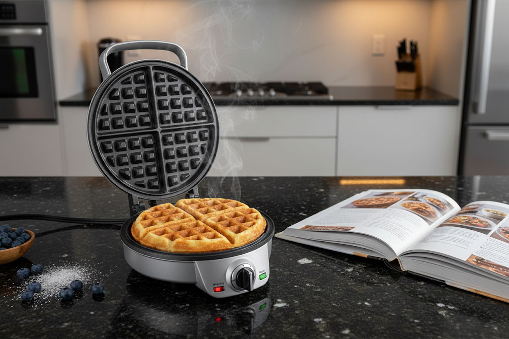 Cuisinart WAF-200HK cung cấp sách làm bánh