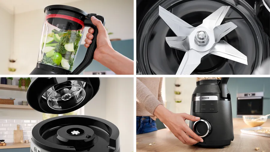 Lưỡi dao ProSpeed Bosch MMB6652B xay nhuyễn nguyên liệu mịn mượt và đồng đều