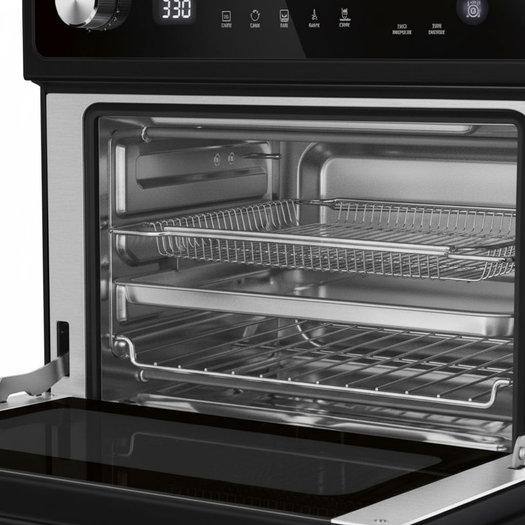 Khoang lò bằng thép không gỉ bền bỉ của Cuisinart CSO-510HK