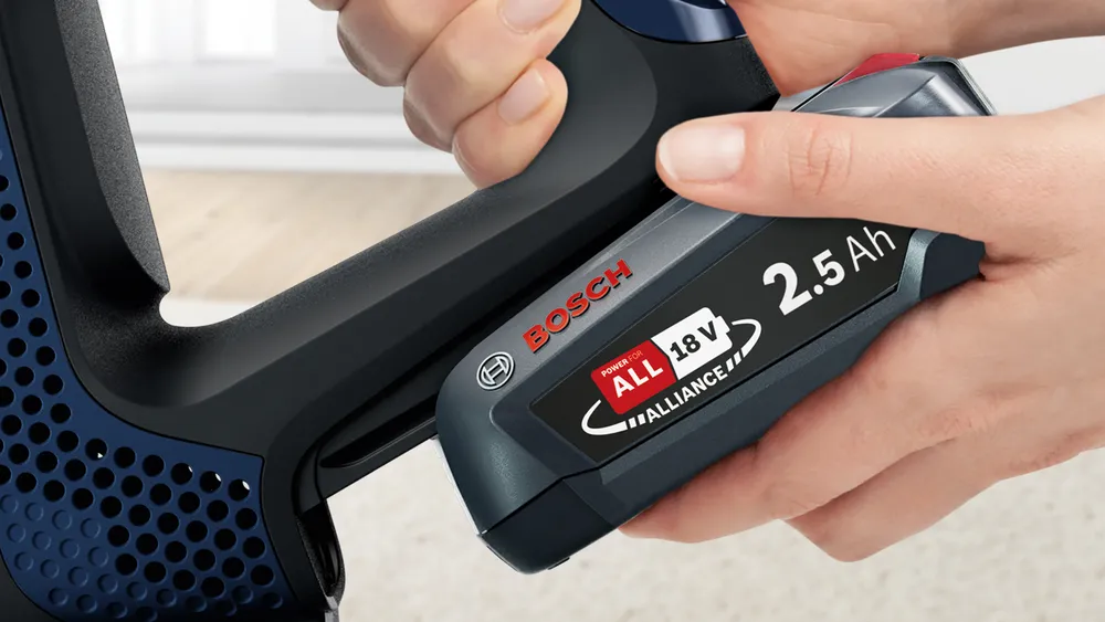 Pin Power4All 18V có thể thay thế trên máy hút bụi Bosch BCS611P4A giúp kéo dài thời gian sử dụng