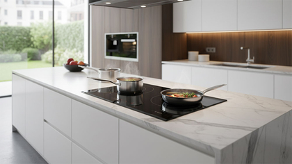 Cách vệ sinh mặt kính bếp từ để giữ độ bóng lâu dài