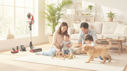 Máy hút bụi cao cấp – nâng tầm chất lượng sống cho gia đình bạn