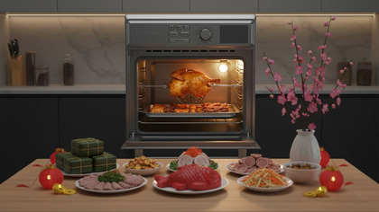 Thiết bị nướng nào phù hợp cho gia đình đông người dịp Tết?